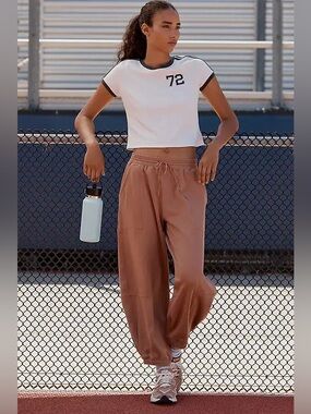 Anthropologie Daily Practice Barrel Joggers Size XS